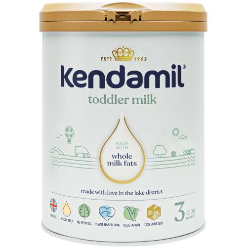 Kendamil Toddler Milk Classic 3 Γάλα Πλήρες 3ης Βρεφικής Ηλικίας σε Σκόνη 12-36m, 800g